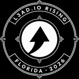 The L3ad.io Rising badge, given free to every business on a Rising list