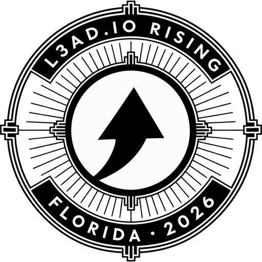 The L3ad.io Rising badge